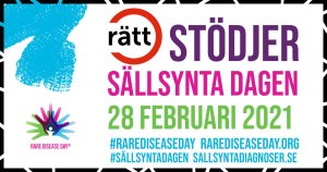 Vi stödjer sällsynta dagen 28 februari!