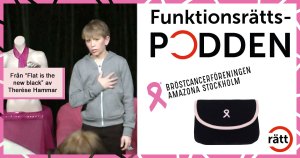 Ny podd med Bröstcancerföreningen Amazona!