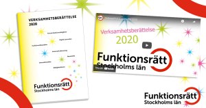 Verksamhetsberättelsen i två format, text och film