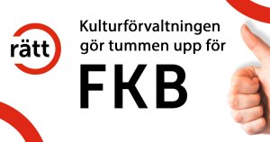 Kulturförvaltningen gör tummen upp för FKB!
