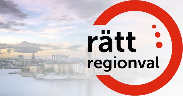 Rätt regionval