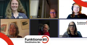 Flera personer i ett digitalt möte