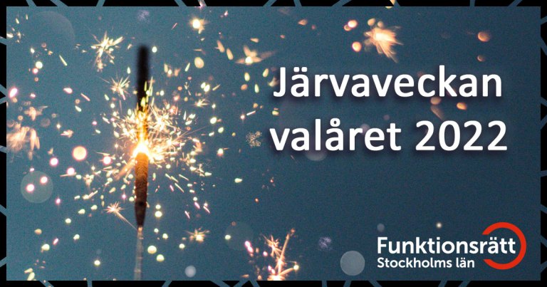 Järvaveckan 2022. I bakgrunden ett tomtebloss.