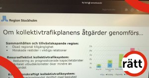 En presentation visas i ett digitalt möte