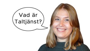 Amanda Näslund ler stort. Hon har blont hår och en stickad tröja.