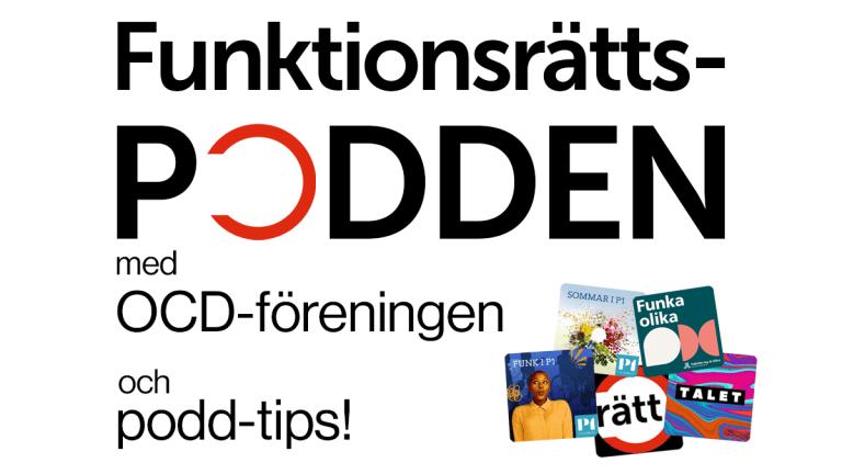 Funktionsrättspodden med OCD-föreningen och podd-tips