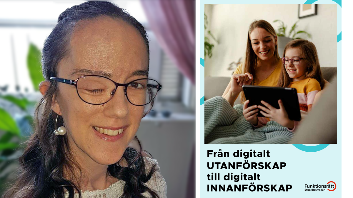 Nathalie och vår rapport om digitalt innanförskap