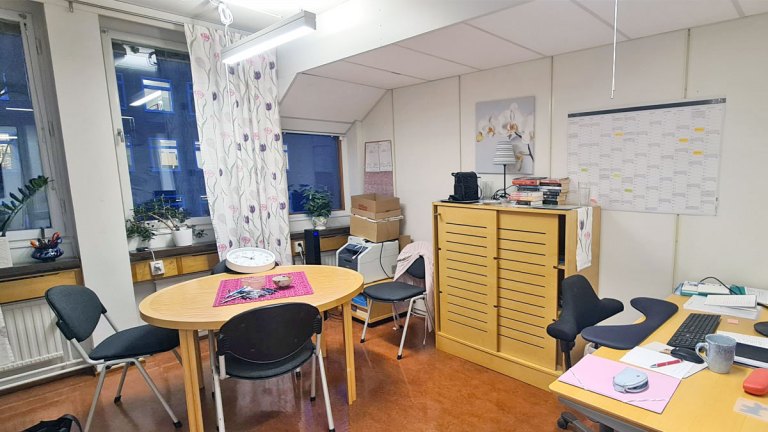 Ledigt kontorsrum