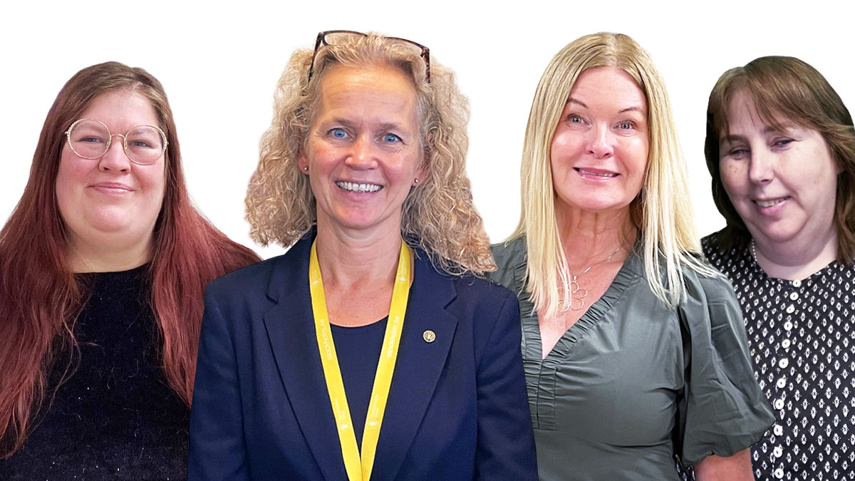 Flera av våra tidigare poddgäster i ett kollage.