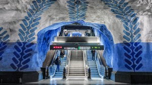 Tunnelbanan vid T-centralen