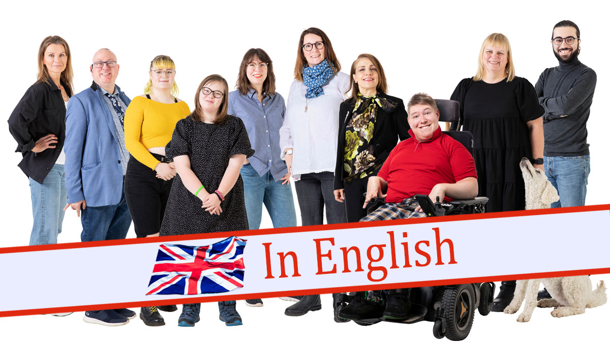 Several members from member associations of our organisation, the Greater Stockholm Disability Rights Federation.
